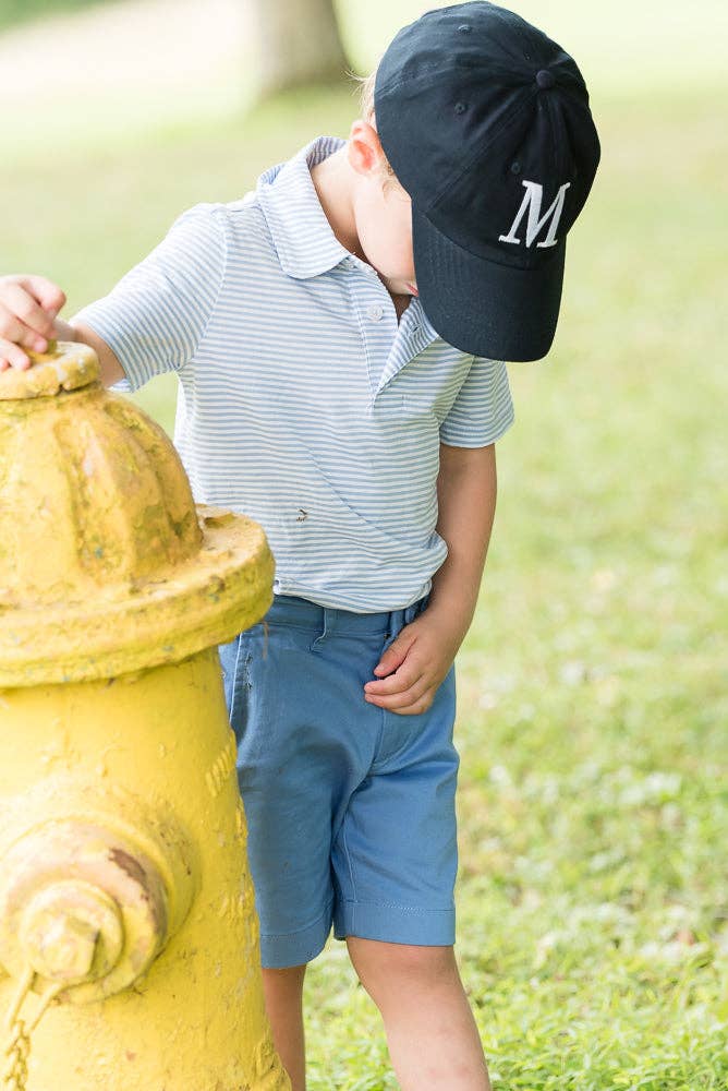 Baseball Hat in Navy (Baby, Youth, Junior): Youth (ages 2-7)