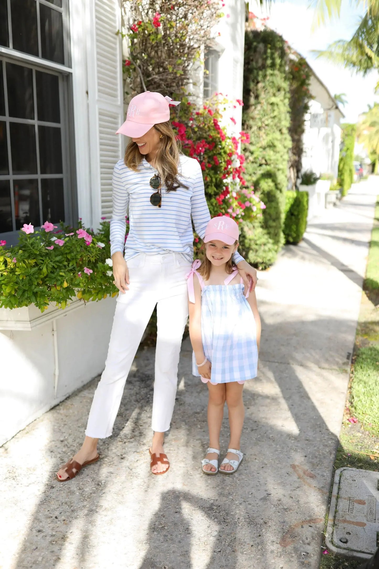 Bow Baseball Hat in Pink (Adult)