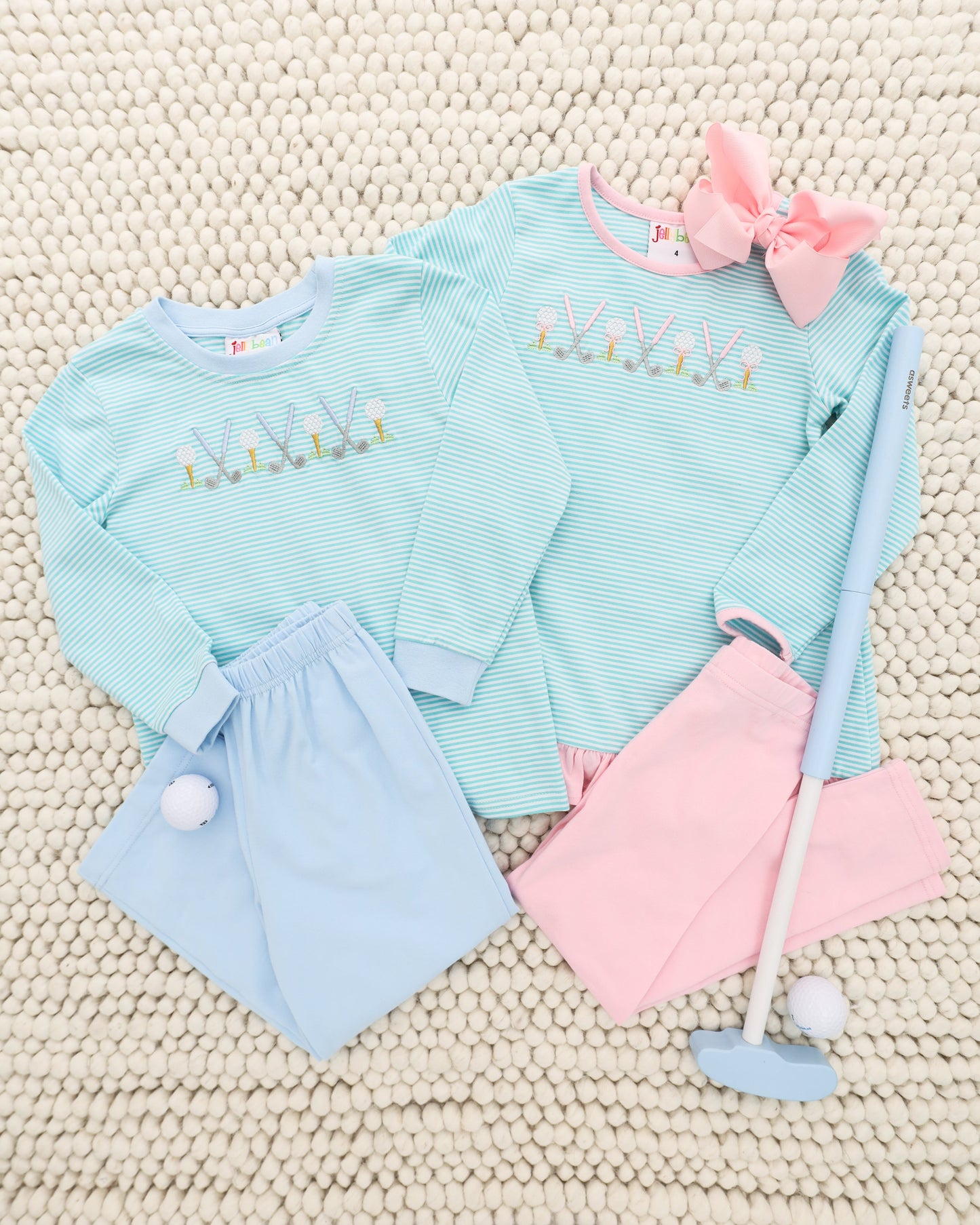 Tee Time Ruffle Pant Set