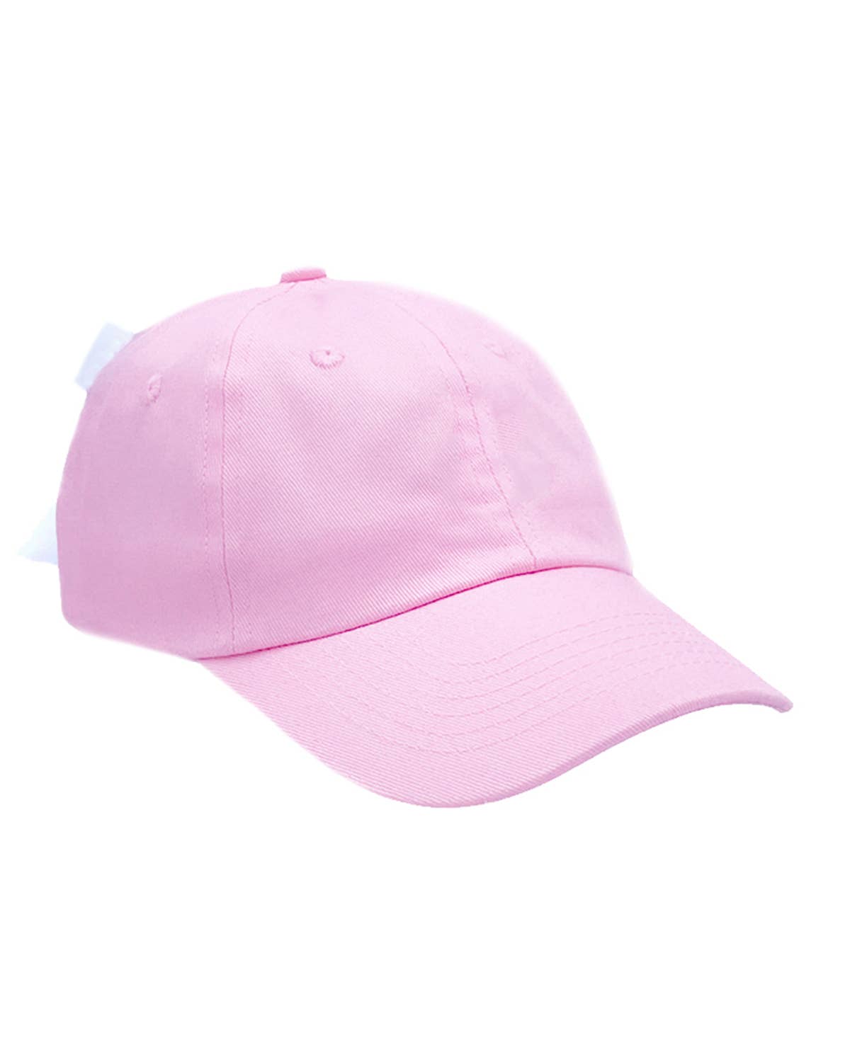 Bow Baseball Hat in Pink (Adult)